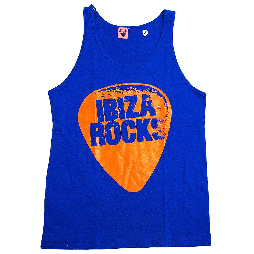 Ibiza Rocks Orange Logo Men's Tank