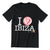 I Love Ibiza T-shirt Uomo