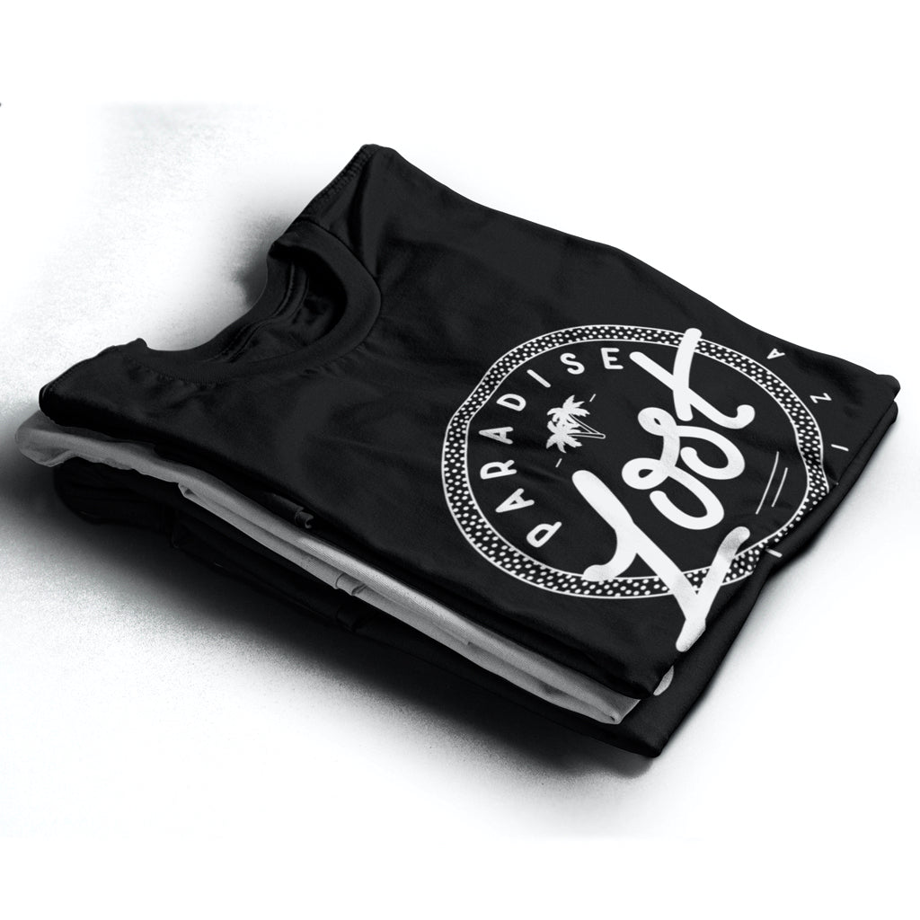 Paradise Lost Ibiza Black Men&#39;s T-shirt with Logo