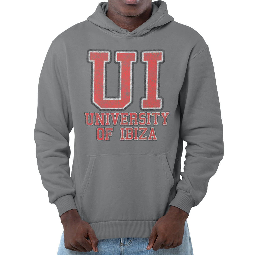 University of Ibiza College Logo Men&#39;s Hoodie