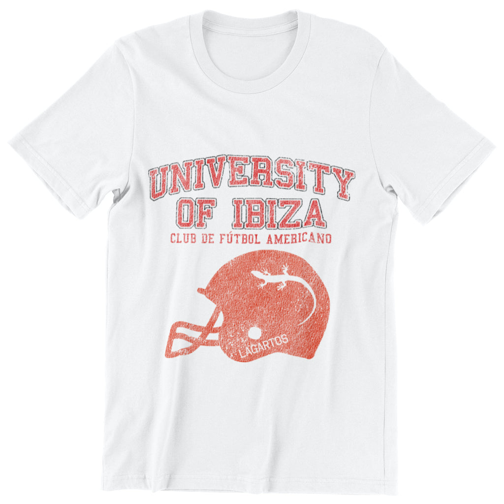 University of Ibiza Football T-Shirt - Mens T-Shirts | Lost In