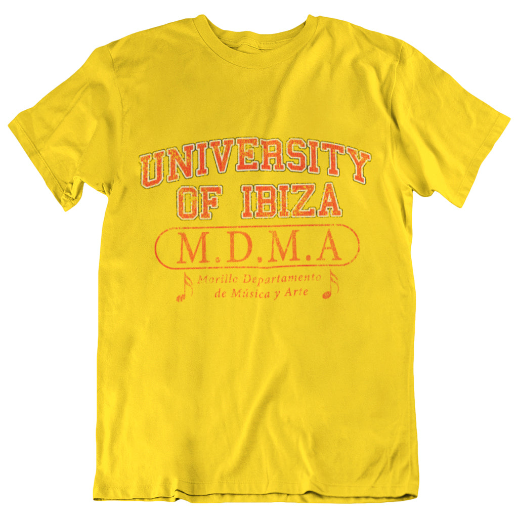 University of Ibiza Dipartimento di Musica T-shirt Uomo