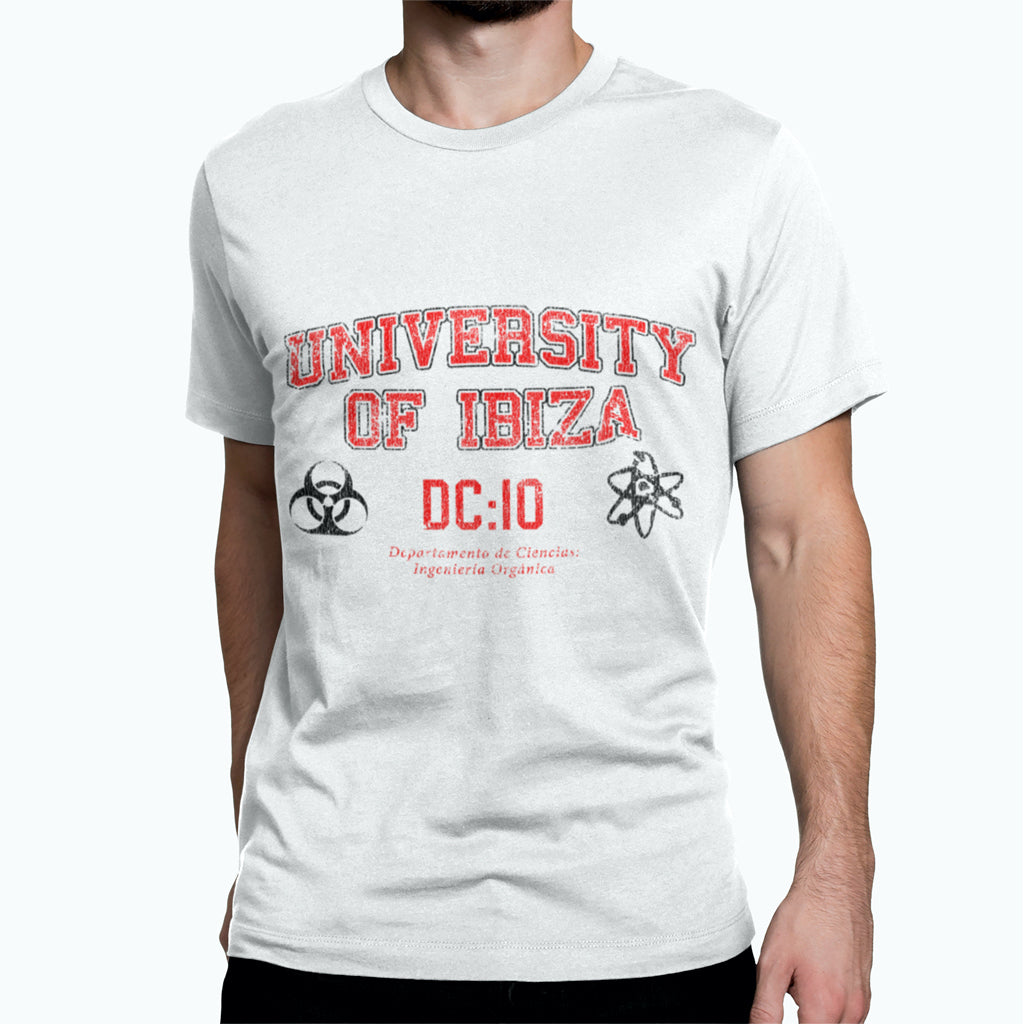 University of Ibiza Departamento de Ciencias Camiseta Hombre