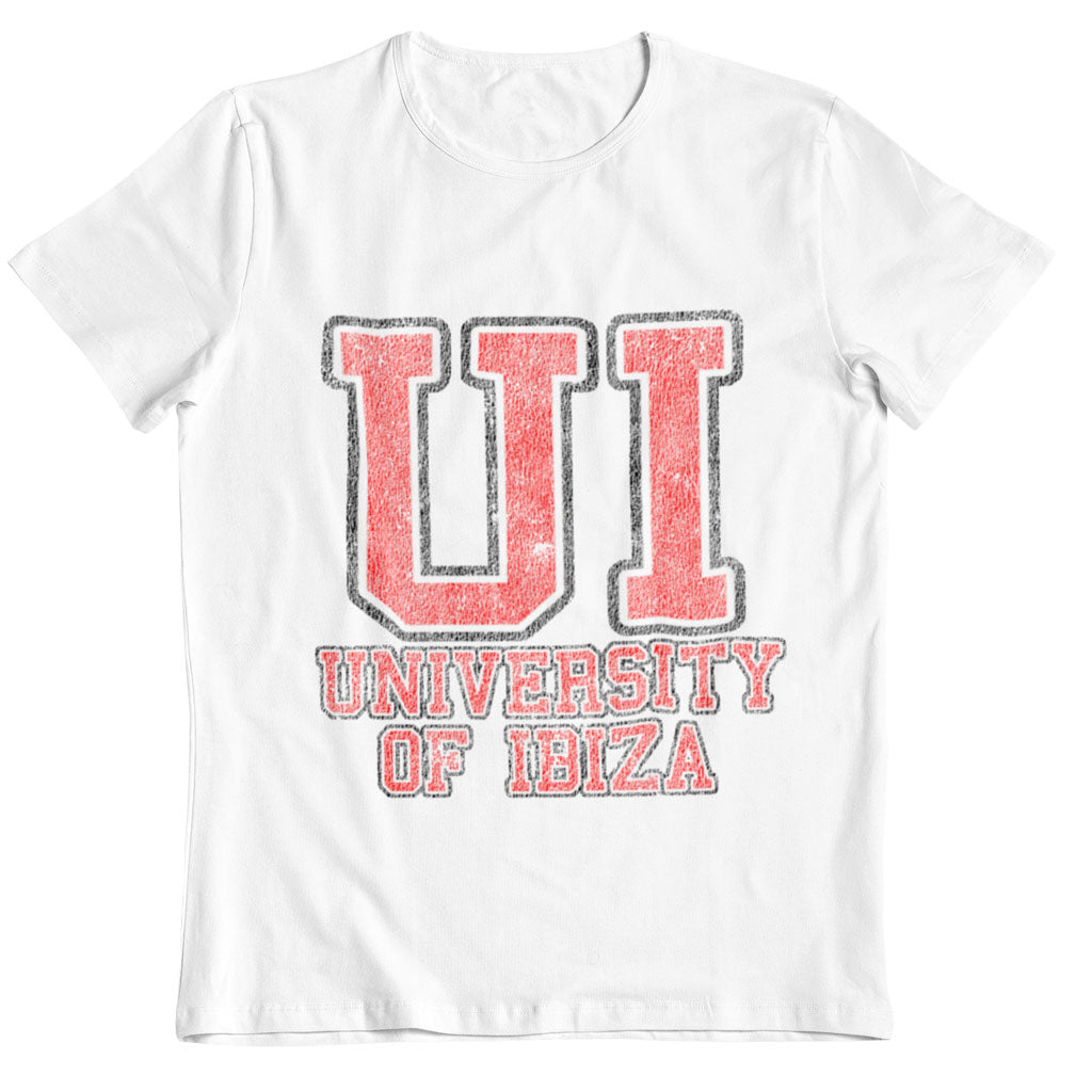 University of Ibiza T-shirt Homme à Logo Collégial