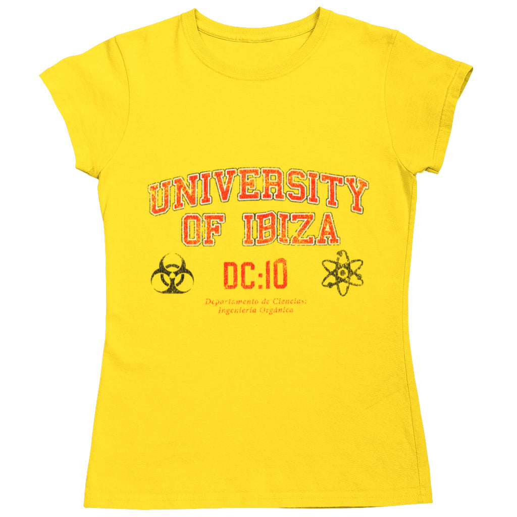 University of Ibiza Women&#39;s T-shirt Science Department
