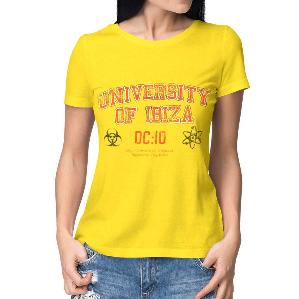 University of Ibiza Women&#39;s T-shirt Science Department