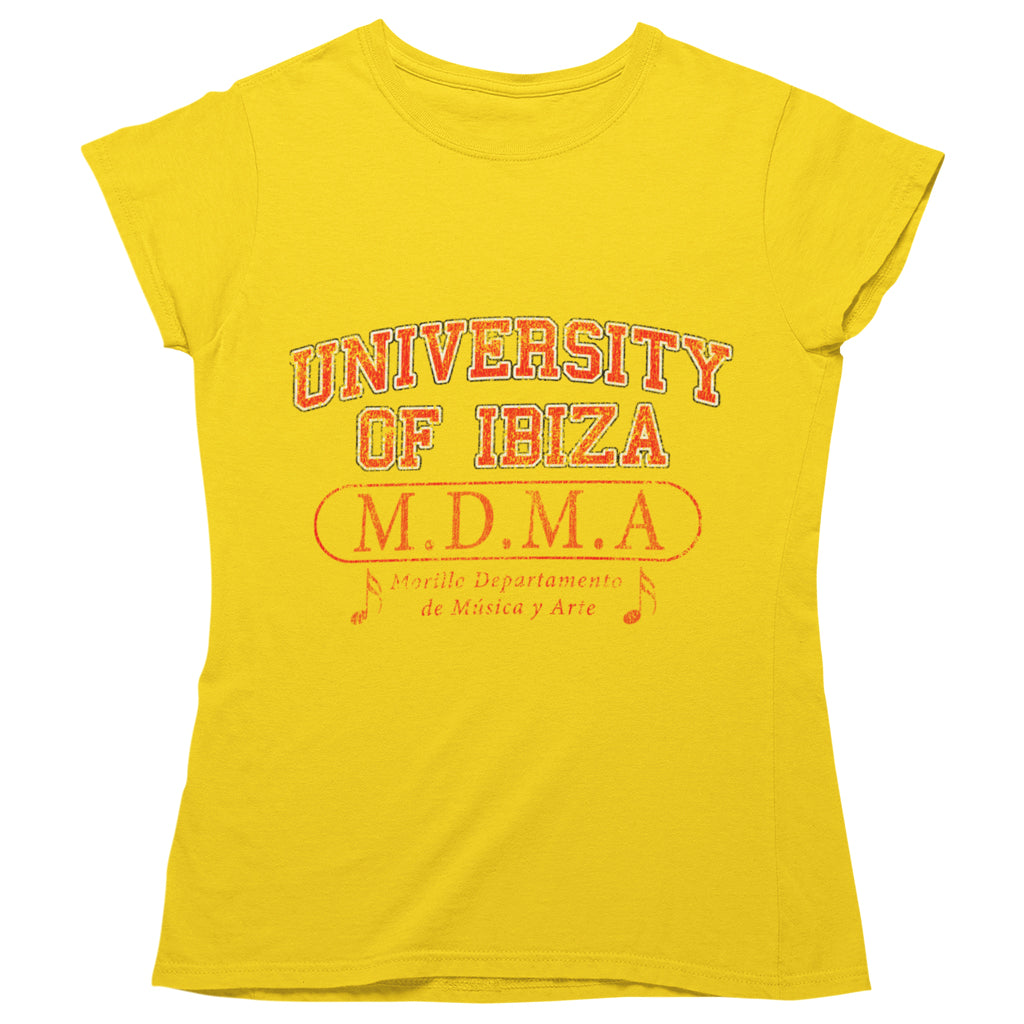 University of Ibiza Women&#39;s T-shirt Music Department