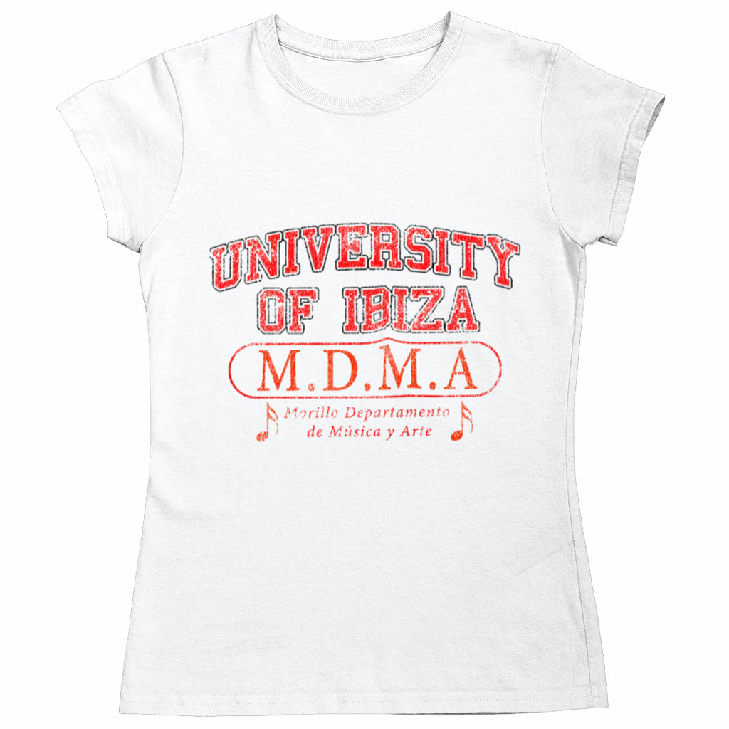 University of Ibiza Women's T-shirt Music Department