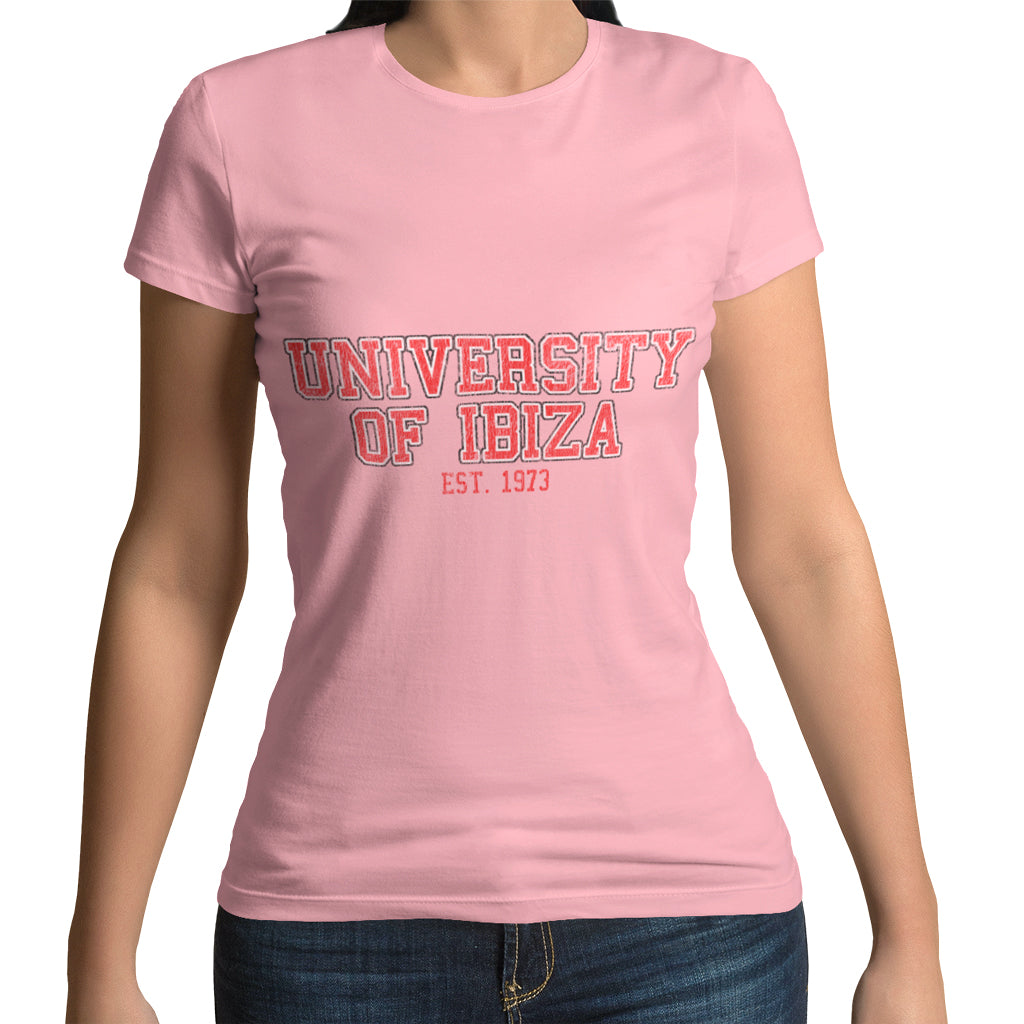 University of Ibiza Women&#39;s T-shirt Vintage Logo