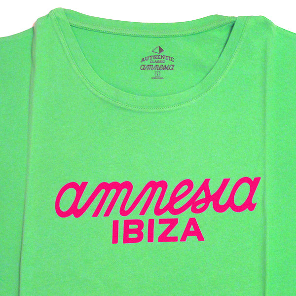 Amnesia Ibiza Neon Classic Logo Men&#39;s T-shirt