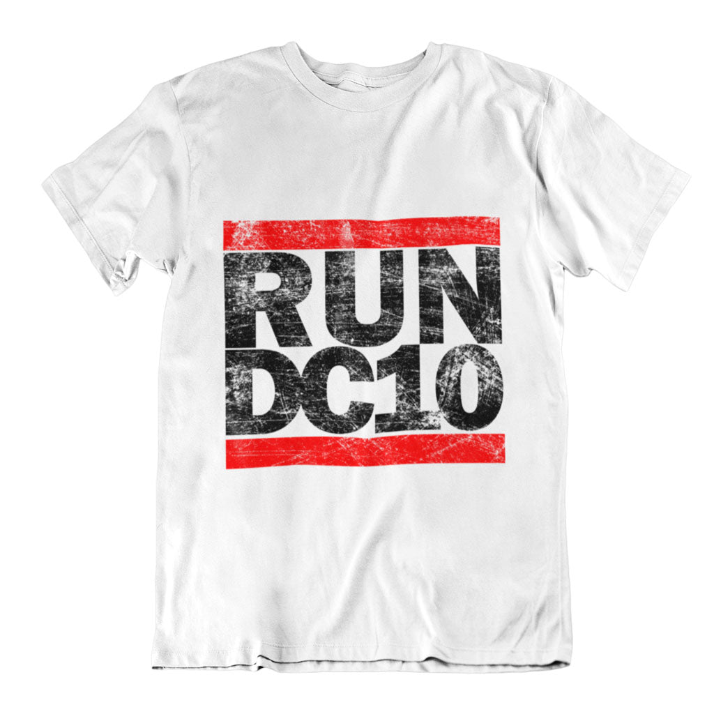Run DC10 Camiseta Blanca Hombre
