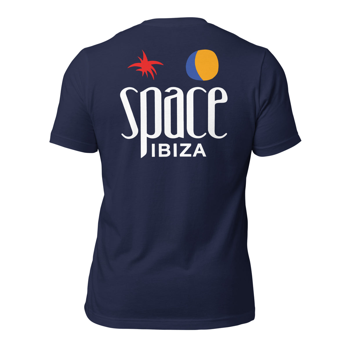 Space Ibiza Beach Club Navy Logo T-shirt NEW