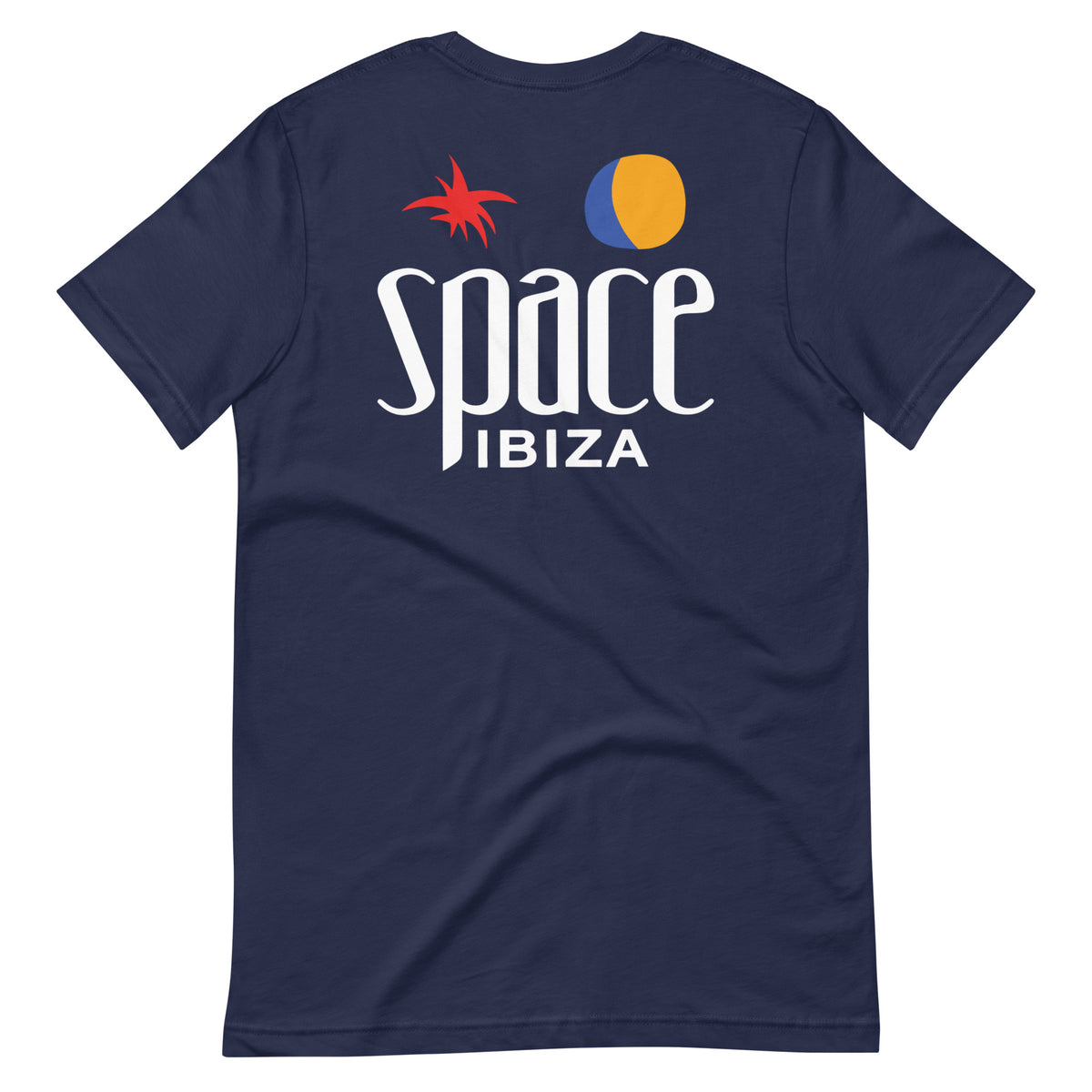 Space Ibiza Beach Club Navy Logo T-shirt NEW