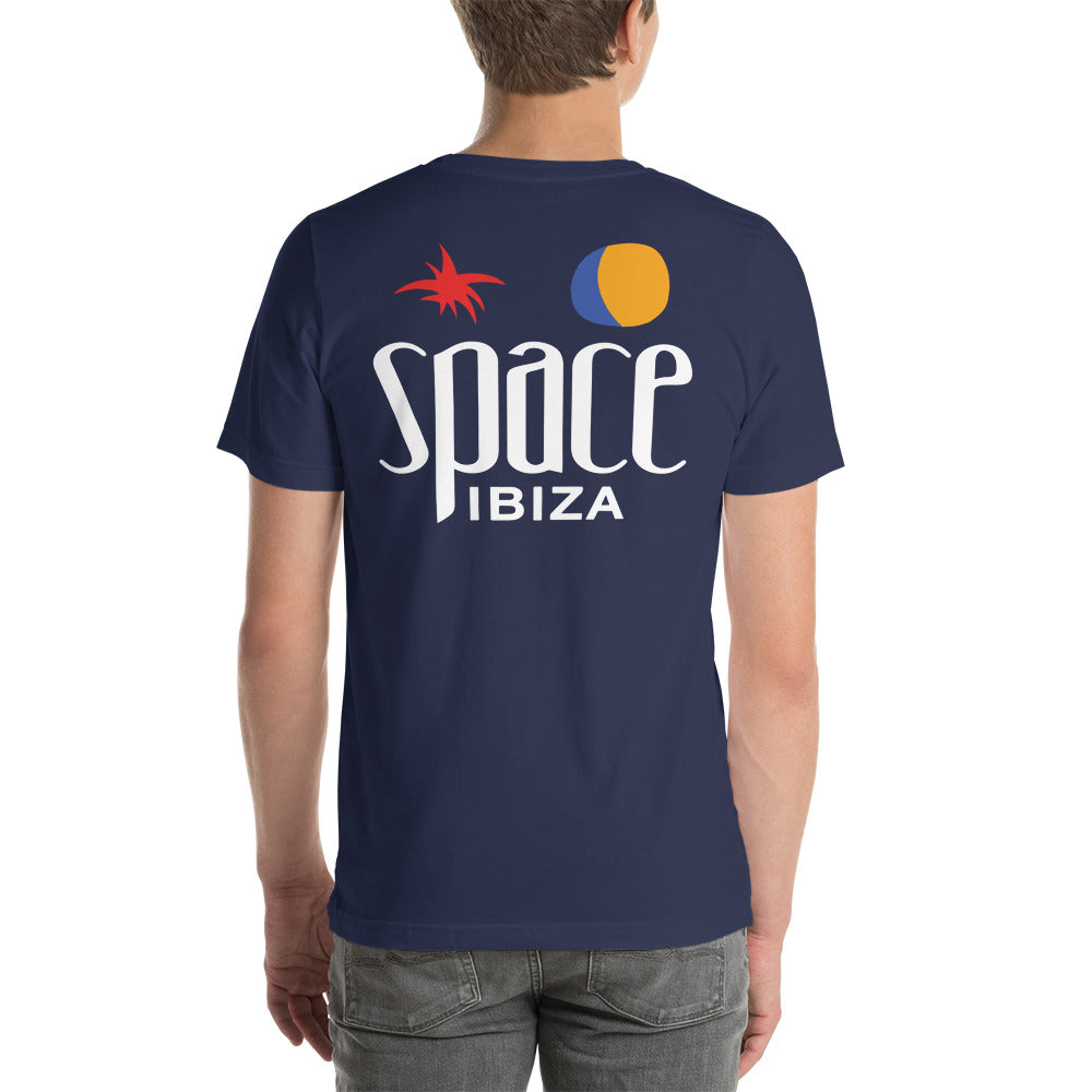 Space Ibiza Beach Club Navy Logo T-shirt NEW